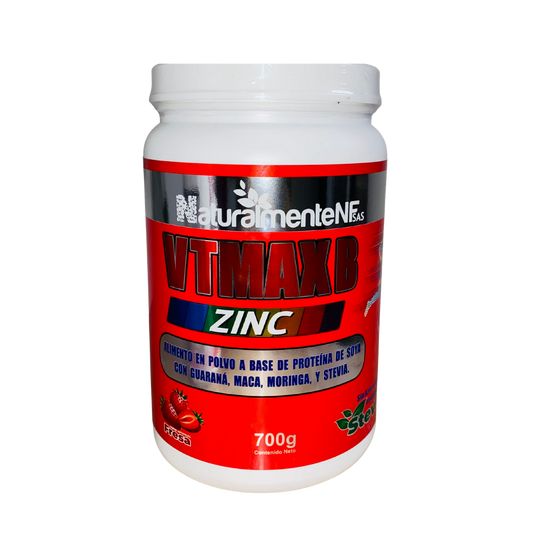 Vtmax B+Zinc Sabor a Fresa x 700gr