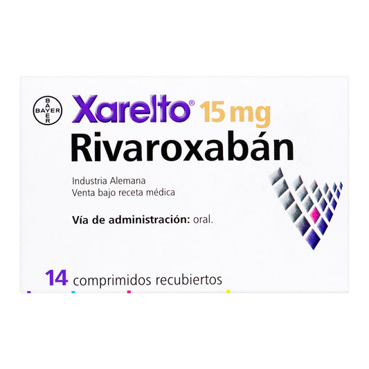 Xarelto 15 mg (Rivaroxaban)