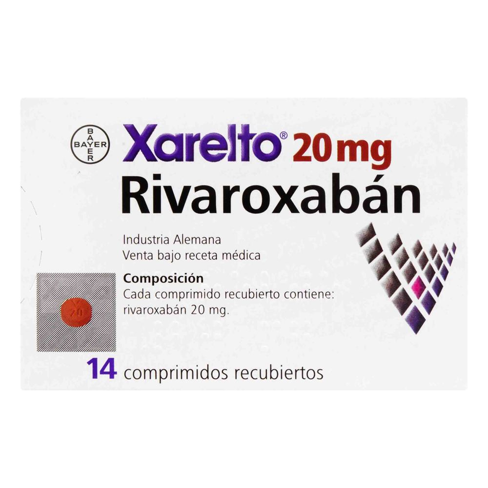 Xarelto 20 mg (Rivaroxaban)