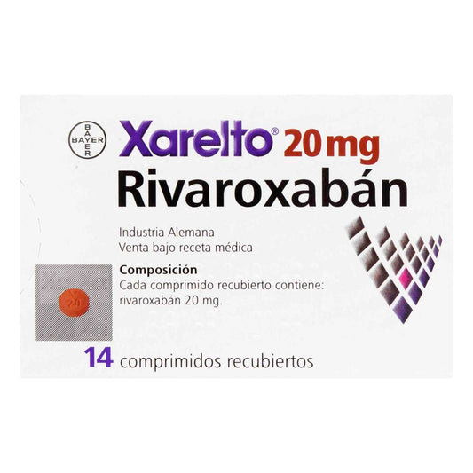 Xarelto 20 mg (Rivaroxaban)